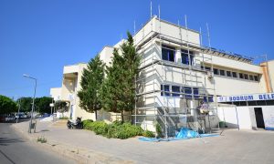 SPOR SALONU’NDA YENİLEME ÇALIŞMALARI BAŞLADI