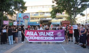 Kadınlar Pınar  için eylem  yaptı!
