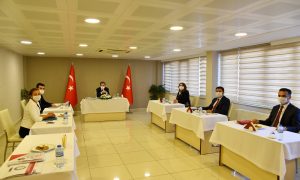 Vali Orhan Tavlı, çalışmalar hakkında bilgi aldı