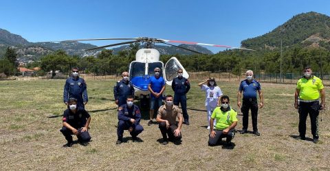 Şehit kardeşinin dileği gerçekleştirildi
