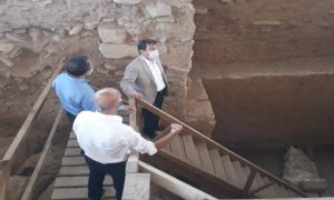 Vali Kral Mezarında İncelemelerde Bulundu