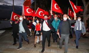 BODRUM’DA CUMHURİYET BAYRAMI ÇOŞKUYLA KUTLANDI