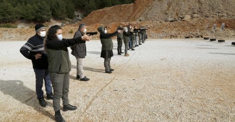 Ormancılara Silah Eğitimi