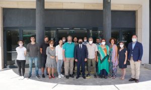 ŞEHİR TİYATROSU EKİBİYLE BİR ARAYA GELDİ