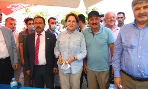 AKŞENER ESKİ BAŞKAN BEHÇET SAATÇIYLA GÖRÜŞTÜ
