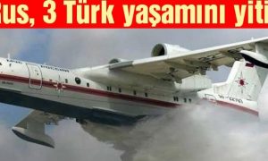 Yangın söndürme uçağı düştü: 8 ölü