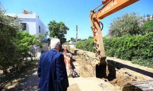 Bodrum’da Kanalizasyon Hattının 75 Kilometresi Tamamlandı