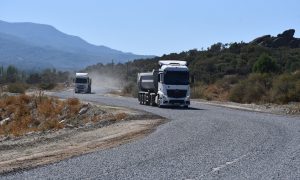 Hacıbayramlar-Kırıkköy arası asfaltlandı