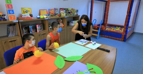 Kısa Mola Merkezi’nde yüzler gülüyor
