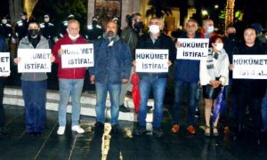 Bodrum’da tencere tavalı Hükümet İstifa eylemini yaptırmadılar