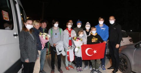 BODRUM, UKRAYNALI SPORCULARA KUCAK AÇTI