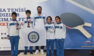 Büyükşehir Masa Tenisi Sporcusu Türkiye 3’üncüsü Oldu