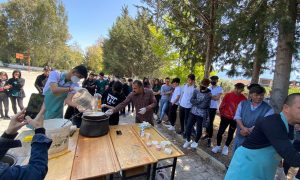 ÖĞRENCİLER SABUN ÜRETİYORLAR