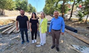 “CHP’Lİ MUĞLA BÜYÜKŞEHİR BELEDİYESİ YOLUN YAPIMINA BAŞLIYOR…”