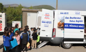 Can dostlar için Acil Müdahale Aracı devrede