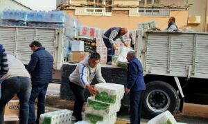 13’ÜNCÜ YARDIM ARACI DEPREM BÖLGESİNE SEVK EDİLDİ