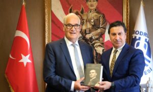 ALMAN KONSOLOS DR. WOLTER’DAN BAŞKAN ARAS’A ZİYARET