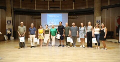BODRUM DENİZ MÜZESİ ÇOCUK RESİM YARIŞMASI’NIN KAZANANLARI ÖDÜLLERİNİ ALDI