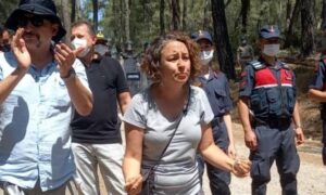 Akbelen’de çevre direnişçisi Gümüşel gözaltına alındı