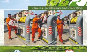 MİLAS ‘DA  ÇÖPLER AKILLI  KONTEYNERLERLE ALINIYOR