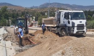 Bodrum’da DSİ Hattı Yine Patladı, MUSKİ Açıklama Yaptı