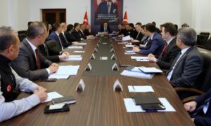 Seçim Güvenliği Toplantısı Vali Dr. İdris Akbıyık Başkanlığında Yapıldı