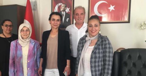 KADINHANE KOOPERATİFİ KURUCULARI TİCARET SANAYİ İL MÜDÜRÜ GÜLŞAH SAVTEKİN’i ZİYARET ETTİ