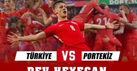 Euro 2024 Avrupa Kupasında  A Milliler, bu gün Portekiz ile karşılaşıyor .