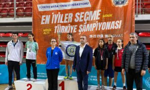 Büyükşehir Sporcusu Masa Tenisinde Türkiye Şampiyonu Oldu   
