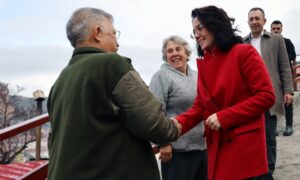 Menteşe ekipleri aşırı yağışta 50 personel 7 iş makinası ile sahadaydı