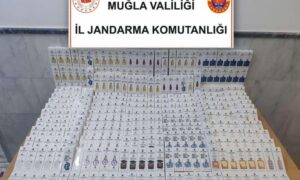 Muğla’da Gümrük kaçağı Kozmatik yakalandı.