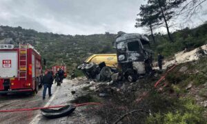 Muğla’da TIR’da Yangın Çıktı: Sürücü Feci Şekilde Hayatını Kaybetti