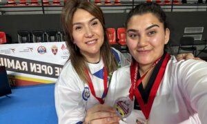 Taekwondoda Gümüş Madalya