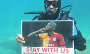 Galatasaraylı Osimhen’e Fethiye Deniz dibinden mesaj var