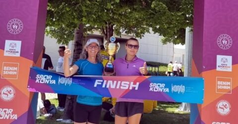 Uluslararası Konya maratonunda Anna Kantarmış ve Fatma Anter zirvede