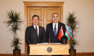 Azerbaycan Büyükelçisi Reşad Memmedov’dan Başkan Aras’a Ziyaret