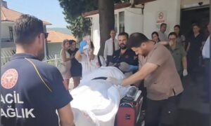 BANKA GÜVENLİK GÖREVLİSİ BAŞINDAN VURULMUŞ HALDE BULUNDU