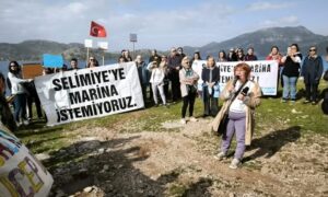 ÇED raporu alınan marina inşaatına sert tepki “Koyumuzda marina istemiyoruz”