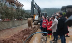 Başkan Aras, 502 Milyonluk Yol ve Altyapı Yatırımını Yerinde İnceledi