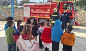 Miniklere Yangın Güvenliği Eğitimi