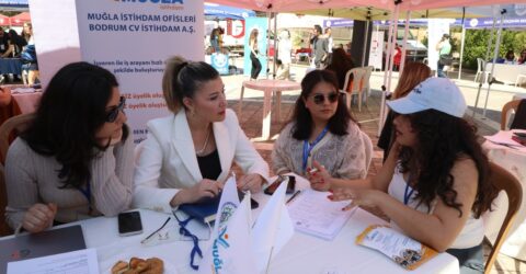 Muğla İstihdam Ofisleri Kariyer Şenliği’nde Öğrencilerle Buluştu