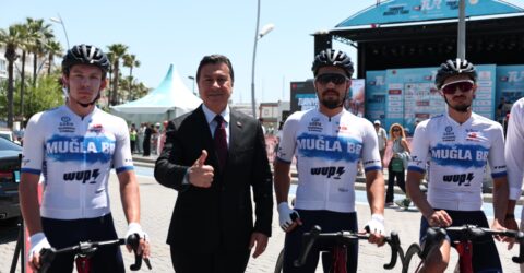 Cumhurbaşkanlığı Bisiklet Turunda  Muğla Büyükşehir Damgası