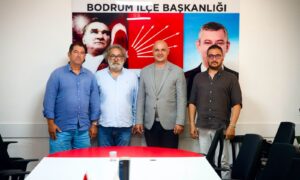 Osman Köseoğlu’ndan CHP Bodrum İlçe Başkanı Tuna Işın’a Ziyaret