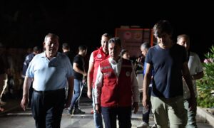 Büyükşehir Tüm İmkânlarıyla Yangın Sahasında
