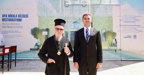 Patrik Bartholomeos, Bodrum ‘daki Aya  Nikola Kilisesi’ni ziyaret etti  