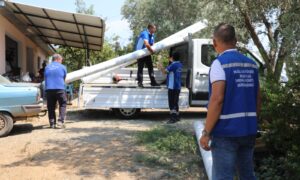 Büyükşehir Üreticiye destekte bulundu